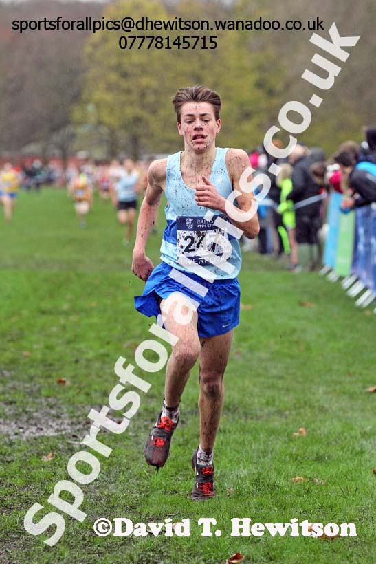 Boys under-15s, British Athletics Liverpool Cross Challenge, Sefton Park, Liverpool. Photo: David T. Hewitson/Sports for All Pics